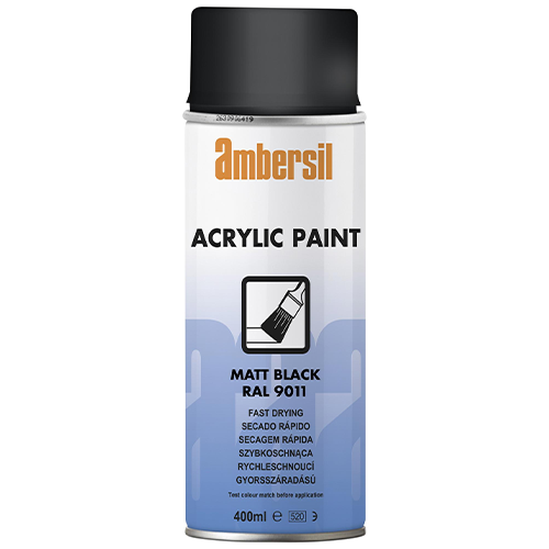 20180 Paint Matt Black RAL9011