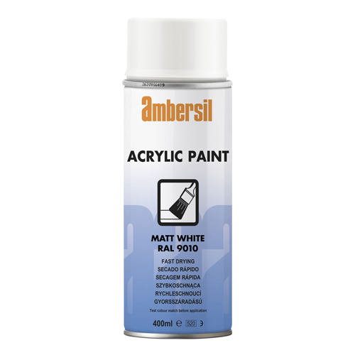 20181 Paint Matt White RAL9010