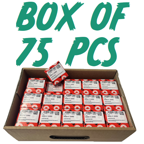 6004-2RS INDIVIDUALLY BOXED