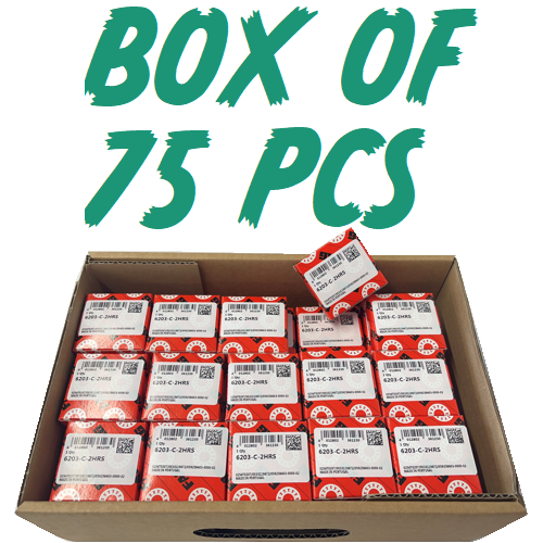 6203-2RS INDIVIDUALLY BOXED