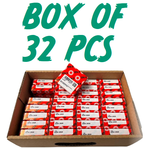6304-2RS INDIVIDUALLY BOXED